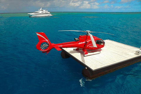 Great Barrier Reef Scenic Helicopter Tour And Cruise From Cairns - Accommodation Gladstone 5