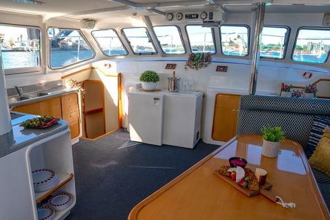 Vivid 90-Minute Sydney Harbour Small Group Catamaran Cruise - Accommodation Gladstone 5