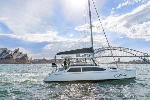 Vivid 90-Minute Sydney Harbour Catamaran Cruise With BYO Drinks - Accommodation Gladstone 0