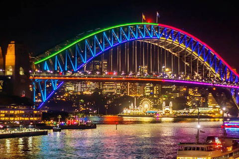 Vivid 90-Minute Sydney Harbour Intimate Catamaran Cruise With Canapes - Accommodation Gladstone 0