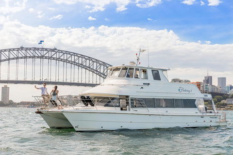 Vivid 90-Minute Sydney Harbour Intimate Catamaran Cruise With Canapes - Accommodation Gladstone 1
