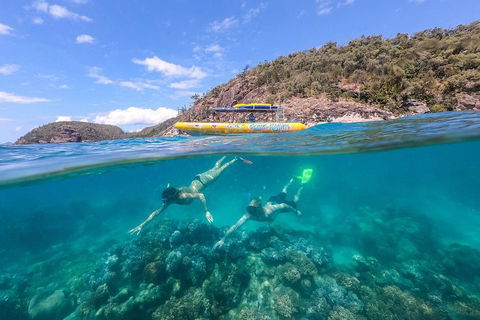 Great Barrier Reef Scenic Flight And Ocean Rafting Whitehaven Beach Day Trip - Accommodation Gladstone 0