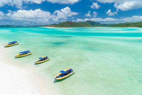 Great Barrier Reef Scenic Flight And Ocean Rafting Whitehaven Beach Day Trip - Accommodation Gladstone 2