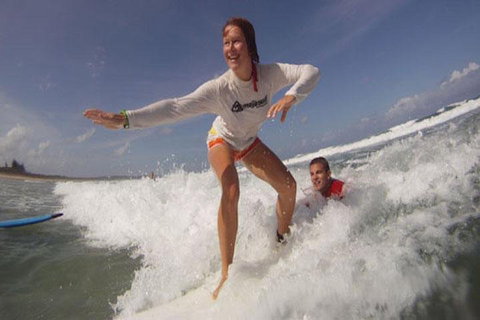 Half Day Surf Lesson - Accommodation Gladstone 0