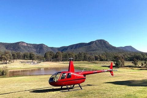 Private Helicopter Flight To Hunter Valley With A La Carte Lunch - For 2 - Accommodation Gladstone 2